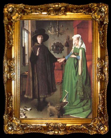 framed  Diego Velazquez Jan Arnolfini and his Wife,Jeanne Cenami (df01), ta009-2
